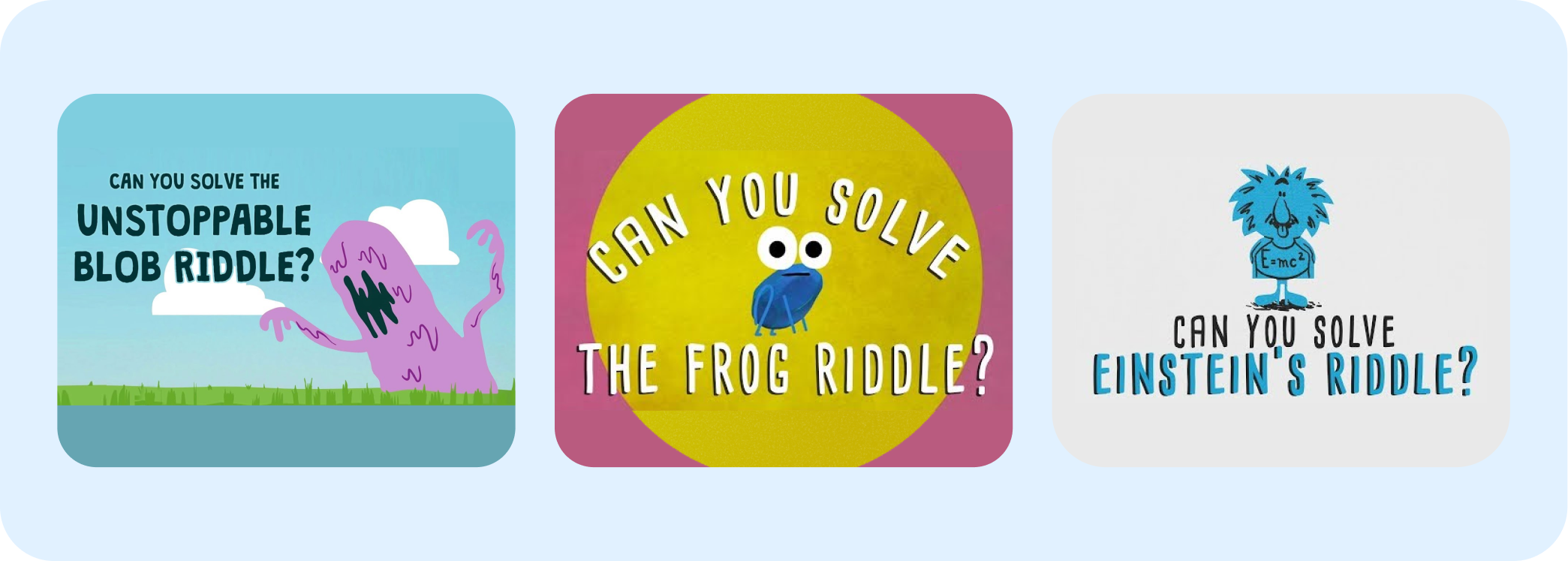 solving ted-ed riddles